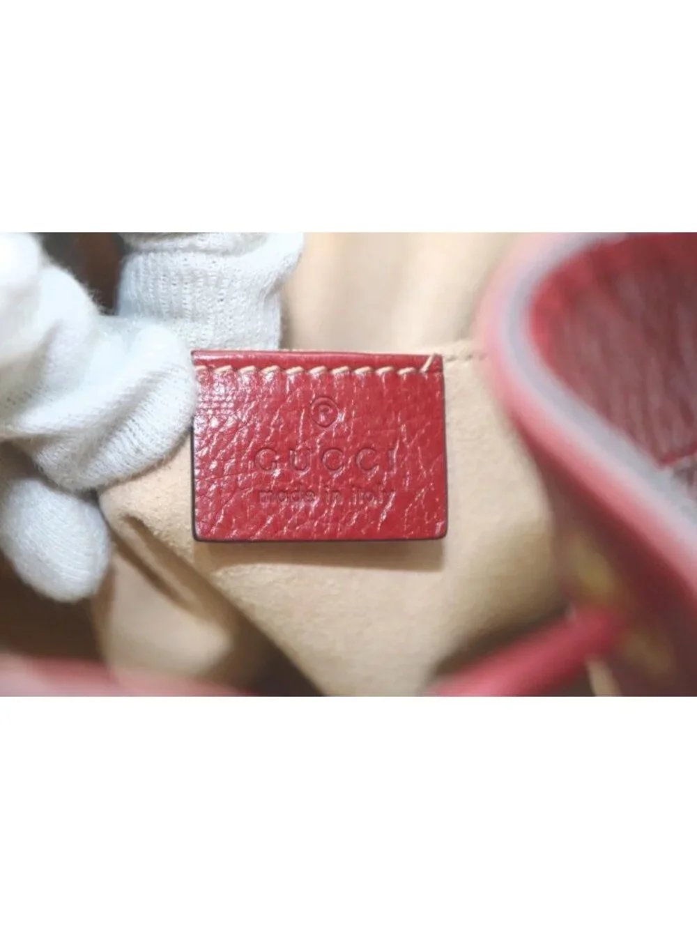 Gucci GG Marmont Shoulder Bag Backpack Drawstring Leather